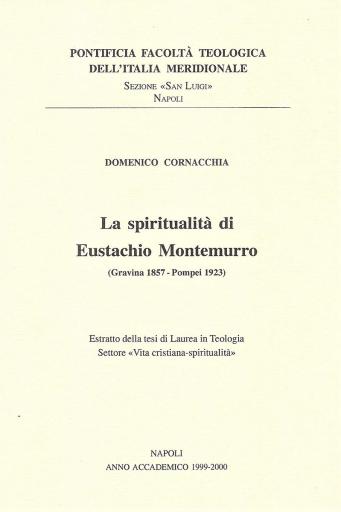 La spiritualità di Eustachio Montemurro