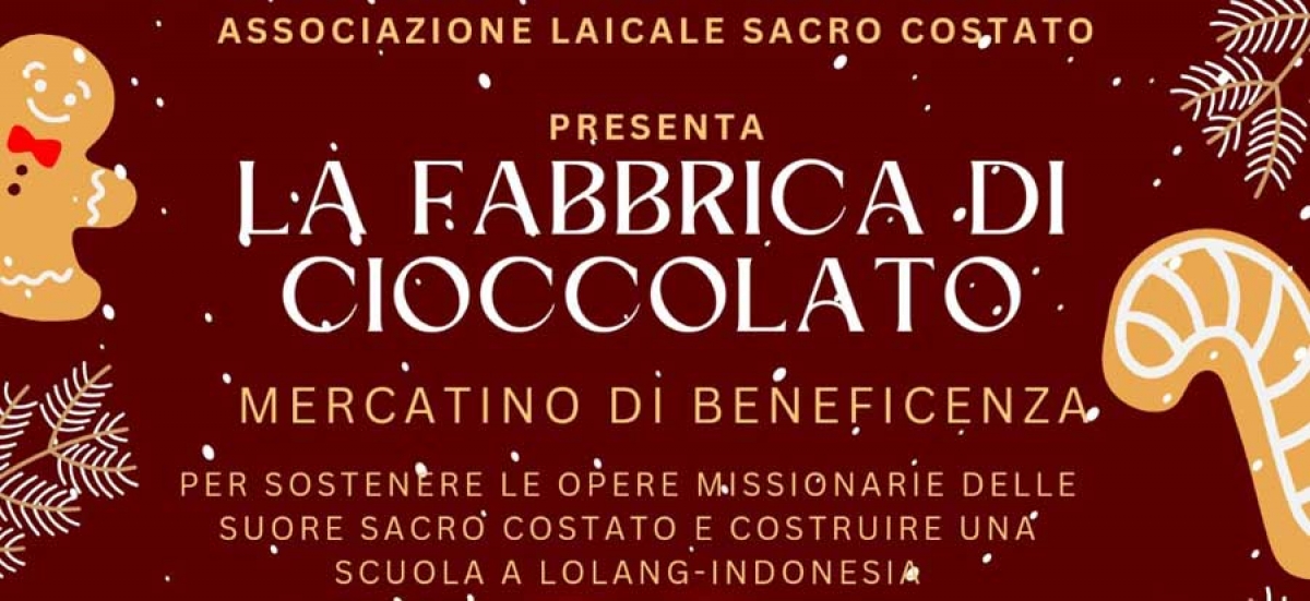 Da “La fabbrica di cioccolato”, un messaggio di solidarietà